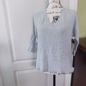 Express Thermal V Neck Top